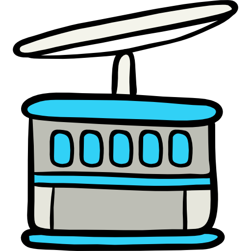 Cable car cabin